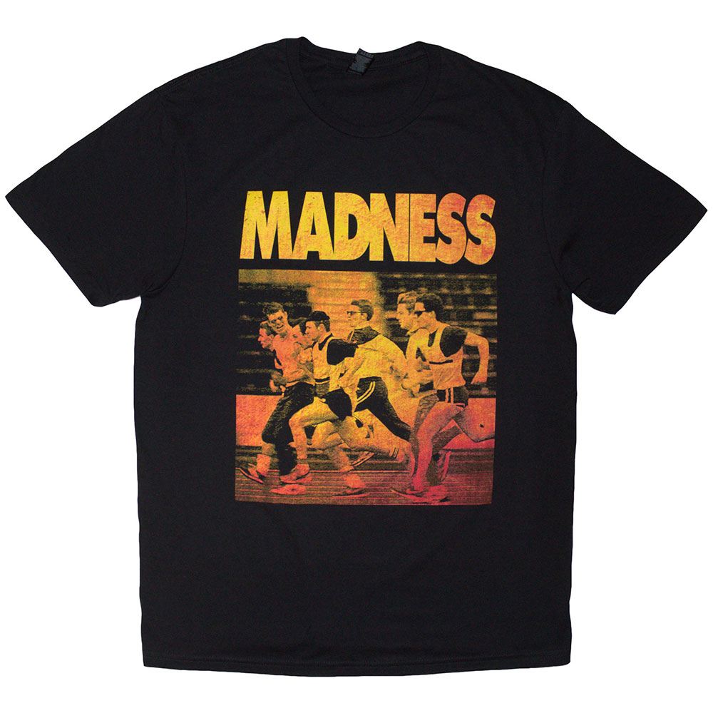 Madness - Gold Keep Moving Heren Tshirt - Zwart